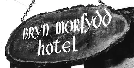 Vintage Bryn Morfydd hotel sign
